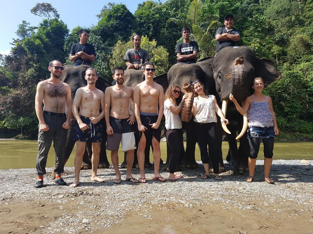 Batu Kapal Guest House & Jungle Trekking Bukit Lawang Luaran gambar